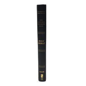 New American Standard Thinline Bible 1995 Text Zondervan 2020 Black Soft Cover